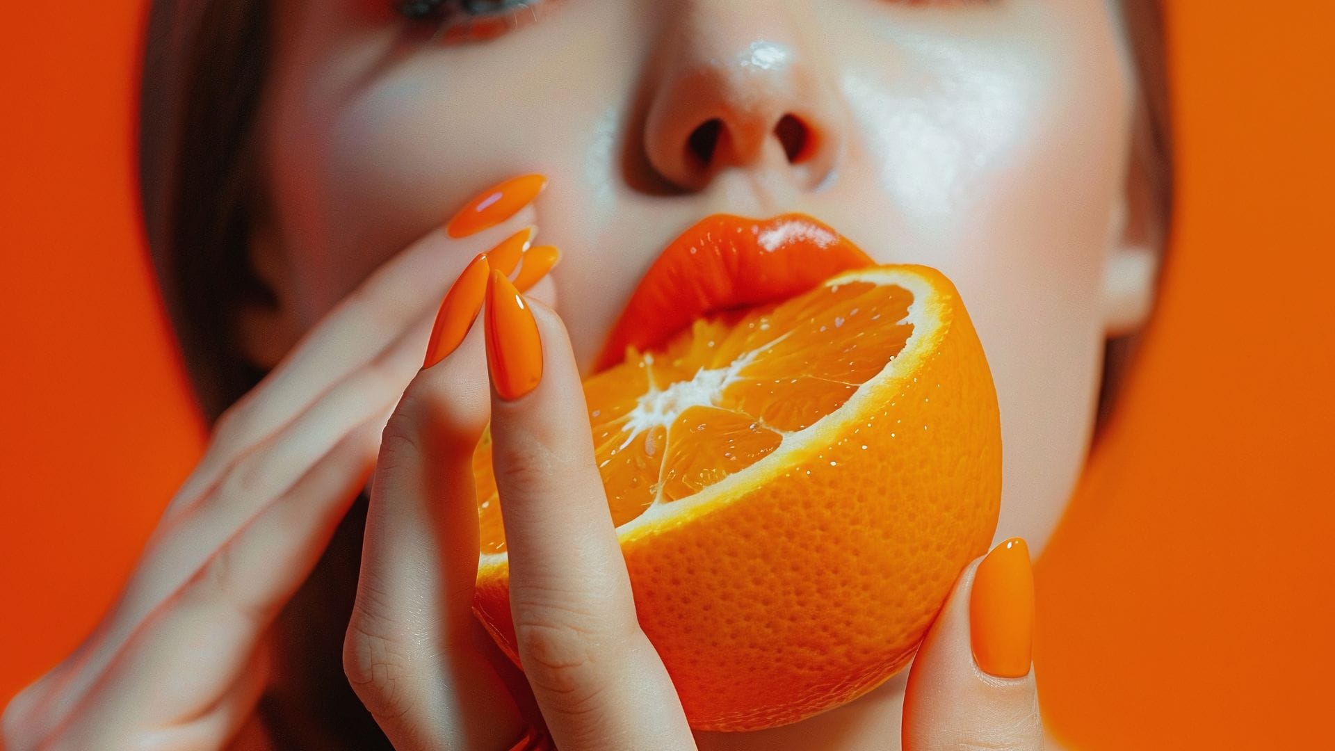 Evo kako da sami kod kuće, korak-po-korak, napravite Aperol Spritz nokte